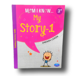 Chicken Licken Story Book - Mom I Know My Story-1 for 3 to 5 Yrs Kids Toddlers Kindergarten Children's Book - English