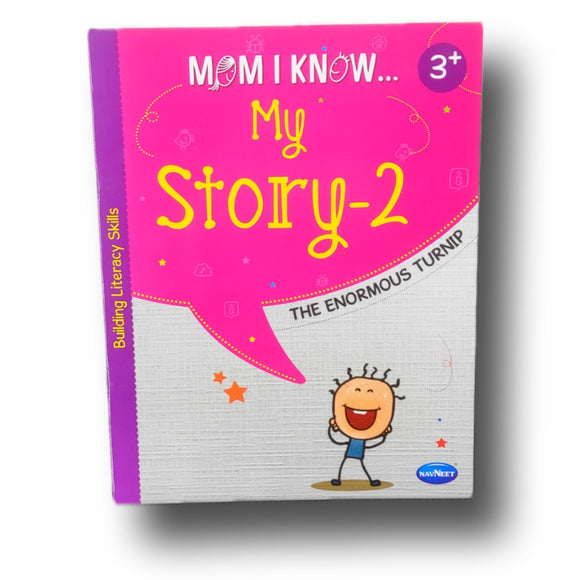 The Enormous Turnip Story Book - Mom I Know My Story-2 for 3+ Yrs Kids Toddlers Kindergarten Children's Book - English