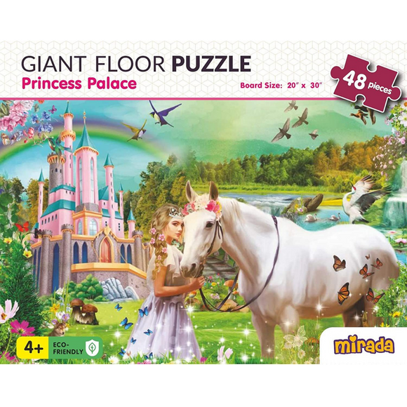 Giant Floor Puzzle Princess Palace 48 Pieces